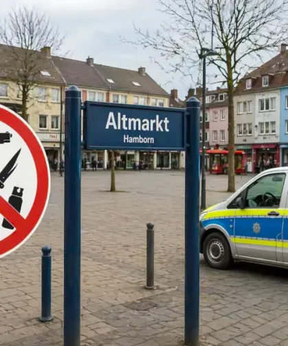 Duisburg’da bir bölgede bıçak taşıma yasağı getirildi