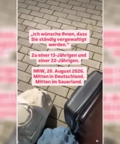Almanya’da başörtülü Türk kız kardeşlere ırkçı hakaret sonrası polis harekete geçti