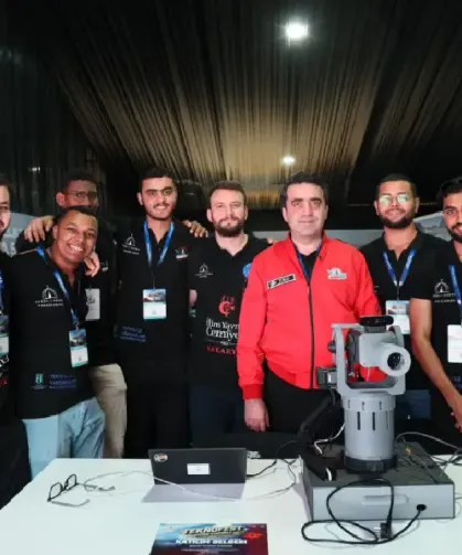 YTB, farklı ülkelerden gençleri TEKNOFEST’te buluşturdu
