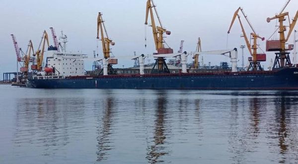 Mısır yüklü ilk tahıl gemisi Odesa Limanı'ndan yola çıktı