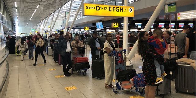 Hollanda’da uçağını kaçıranların masraflarını Schiphol havalimanı karşılayacak