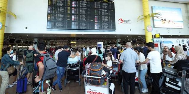 Belçika genel greve hazırlanıyor, onlarca uçuş iptal edildi