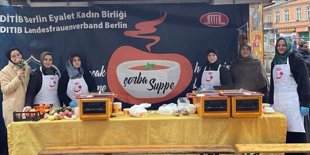 DİTİB gönüllülerinden evsizlere ve ihtiyaç sahiplerine çorba ikramı