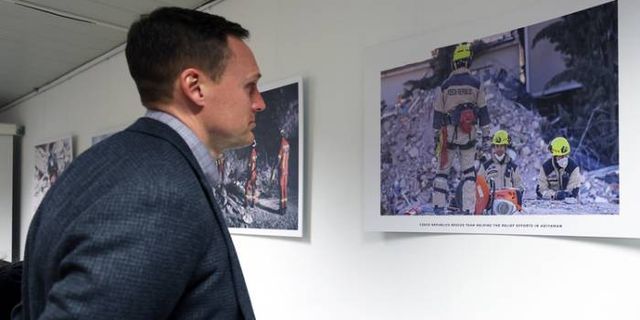 Brüksel'de ‘Asrın felaketi: Fay hattından fotoğraflar’ sergisi