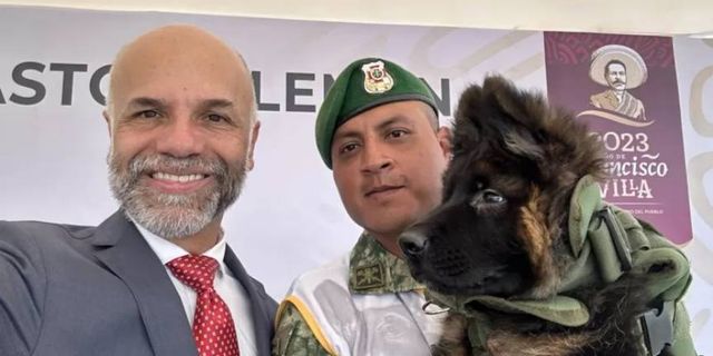 Türkiye'nin teşekkür için Meksika'ya gönderdiği yavru köpeğe ‘Arkadaş’ ismi verildi