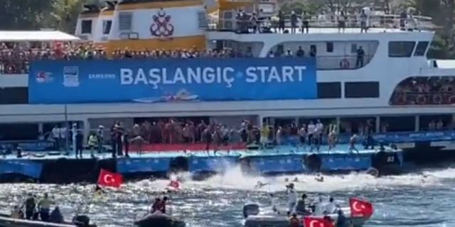 Hollanda'nın Ankara Büyükelçisi depremzedeler için boğazı yüzerek geçti