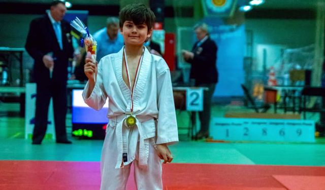 Genç judo yıldızı Abdülhakim, Lummen’den bronz madalya ile döndü