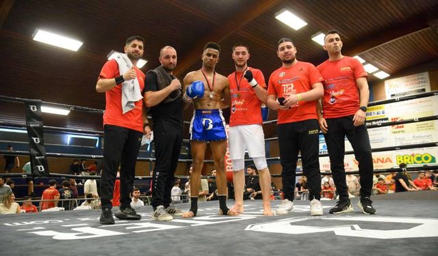 Belçika’da Husdinio GYM Kick Boks C gala turnuvası nefes kesti