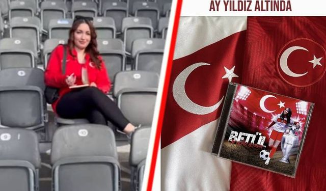 Almanya’da yaşayan gurbetçiden, Türk Milli Takımı'na özel “Ay Yıldız Altında” şarkısı