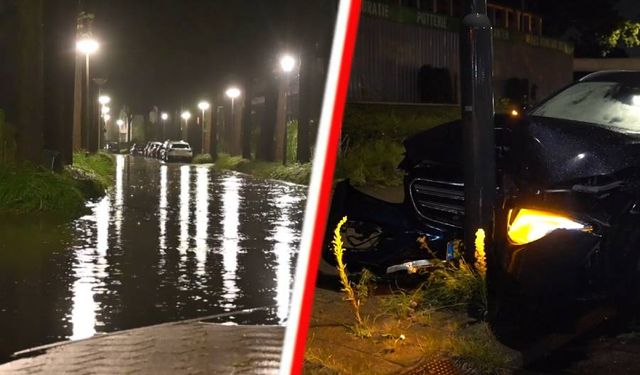 Hollanda'da şiddetli fırtına su baskınlarına yol açtı