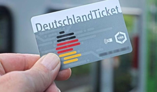 Almanya’da 2025 Deutschlandticket fiyatı belli oldu