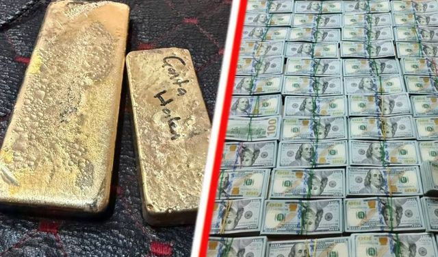 Bulgaristan sınırında bir haftada yüz binlerce dolar, euro ve altın yakalandı