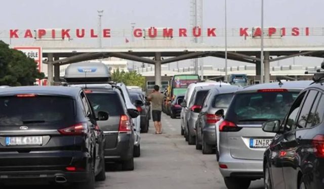 Gurbetçi sezonunda Türkiye sınır kapılarından 5 milyon kişi geçti