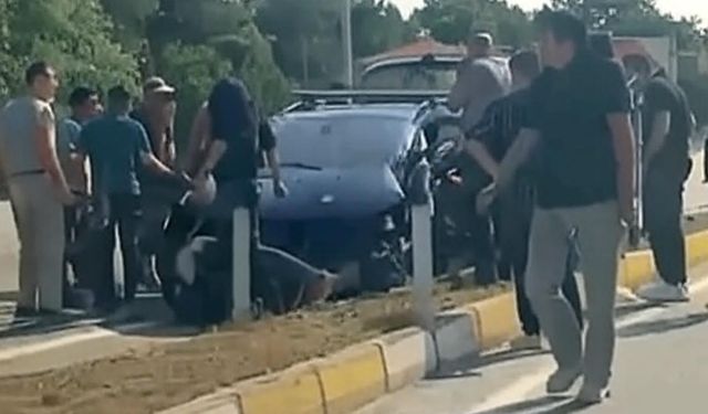Bayram için Türkiye'ye giden gurbetçi çift kazada hayatını kaybetti