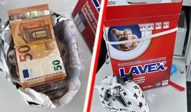 Almanya’da trafik kontrolünde deterjan kutusuna gizlenmiş 50 bin euro yakalandı