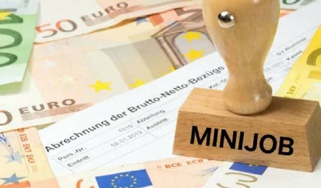 Almanya'da Minijob ve Midijob ücretlerine yapılacak zam belli oldu