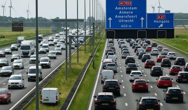 Amsterdam’da hafta sonu yol çalışmaları ve tatil yoğunluğu için trafik uyarısı