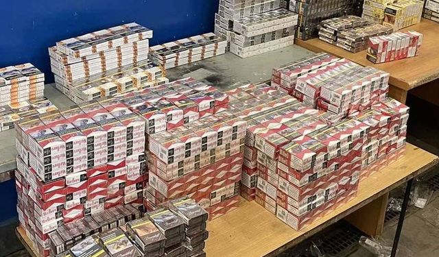 Bulgaristan sınırında iki günde 5 bin 600 paket sigara ele geçirildi