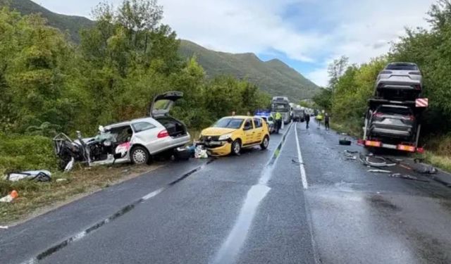 Gurbetçi aile Bulgaristan’da kaza yaptı: 1 ölü, 2 ağır yaralı