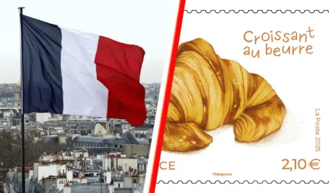 Fransa’da ‘kruvasan’ kokulu posta pulu satışa çıktı