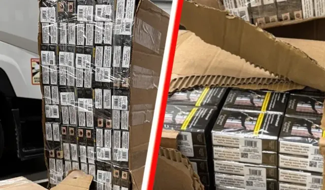 Bulgaristan’da Türkiye’den gelen araçta 13 bin paket sigara ele geçirildi