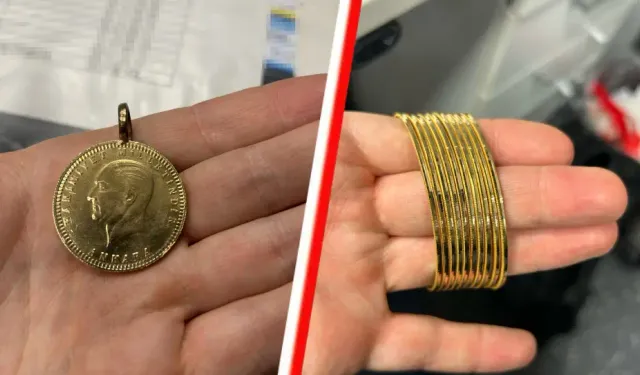 Almanya’da Türk yolcunun bagajından 15 bin euroluk altın çıktı