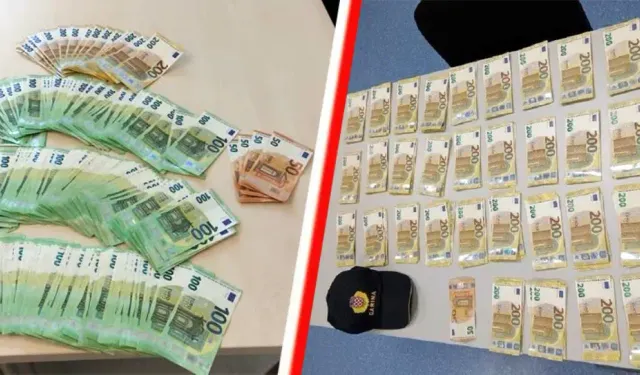 Hırvatistan’da bir ayda yaklaşık 90 bin euro nakit para yakalandı