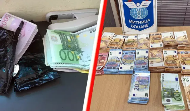 Bulgaristan’da 4 Türk plakalı araçta 140 bin euroyu aşan para ve altın ele geçirildi