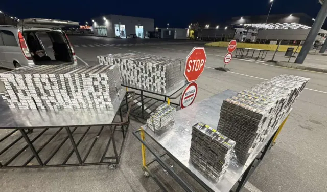 Bulgaristan gümrüklerinde bir ayda 62 bin paket sigara yakalandı