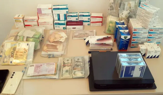 Almanya’da reçeteli ilaçları yasa dışı satan eczanelere baskın