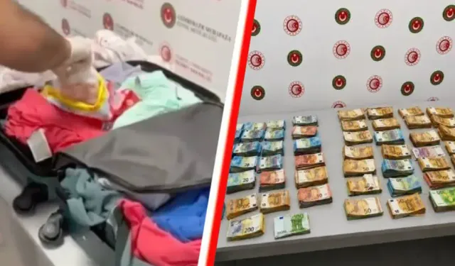 Fransa’dan Antalya’ya giden yolcu 381 bin euro nakitle yakalandı