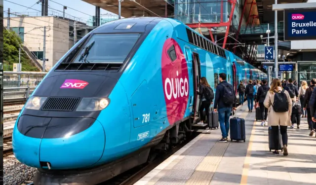 Belçika’dan Paris’e hafta sonları 10 eurodan başlayan fiyatla ek tren seferi başlıyor