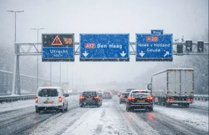 Hollanda’da bugün 800 uçak seferi iptal edildi, trafik ve toplu taşıma durma noktasında