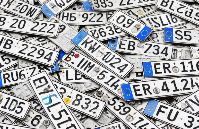 Almanya’da 320 şehir için yeni plaka kodu geliyor