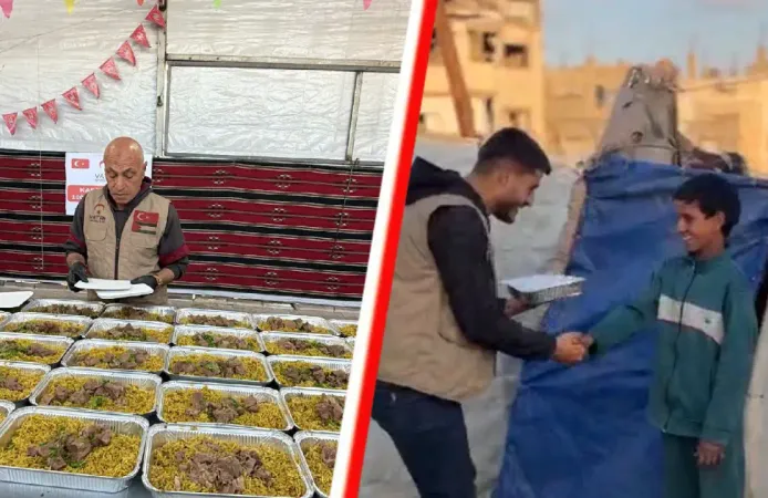 Vatan sevdalıları Vakfı’ndan Gazze’ye yardım eli