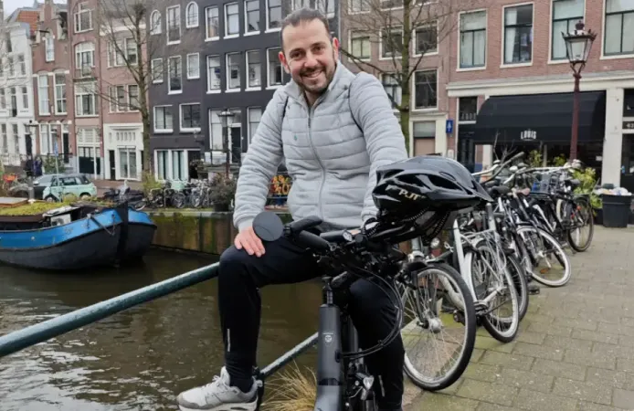 Semih Gürbüz, Alzheimer için Amsterdam’dan İstanbul’a pedal çevirecek