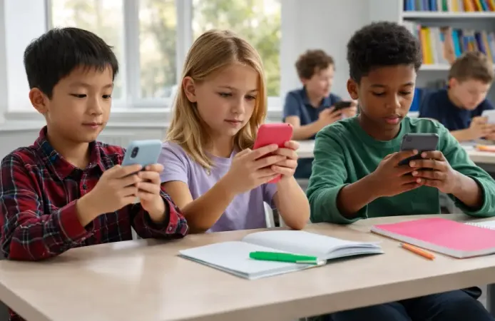 Hollanda’da velilerin çoğu okullarda telefon yasağını destekliyor