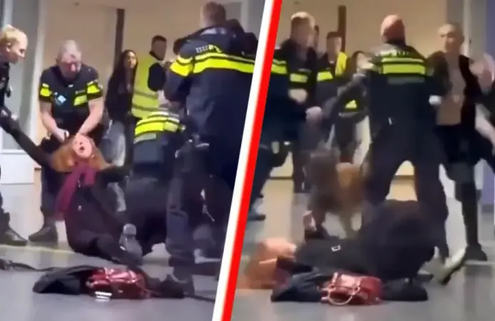 Hollanda'da Filistinli hamile kadın ve eşine yönelik polis müdahalesinde yaşananlar