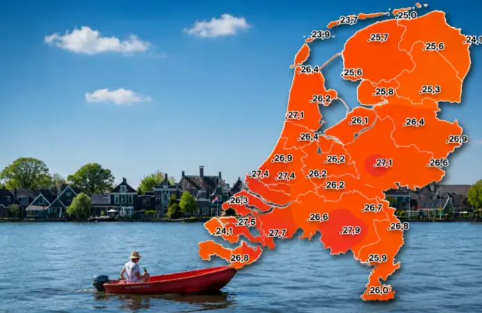 Hollanda'da sıcaklıklar 37 dereceye çıkacak: Kurumlar peş peşe önlem alıyor