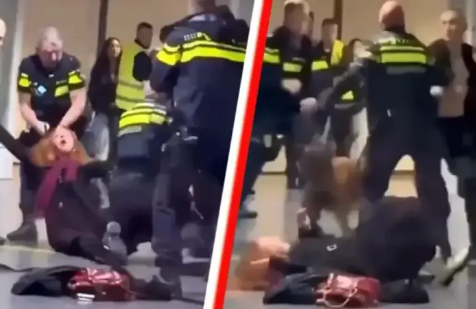 Hollanda polisi Filistinli sığınmacı hamile kadına müdahaleyi 'gerekli' buldu