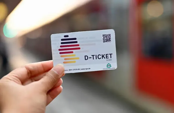 Almanya’da Deutschlandticket’e 2027’de ne kadar zam yapılacağı belli oldu