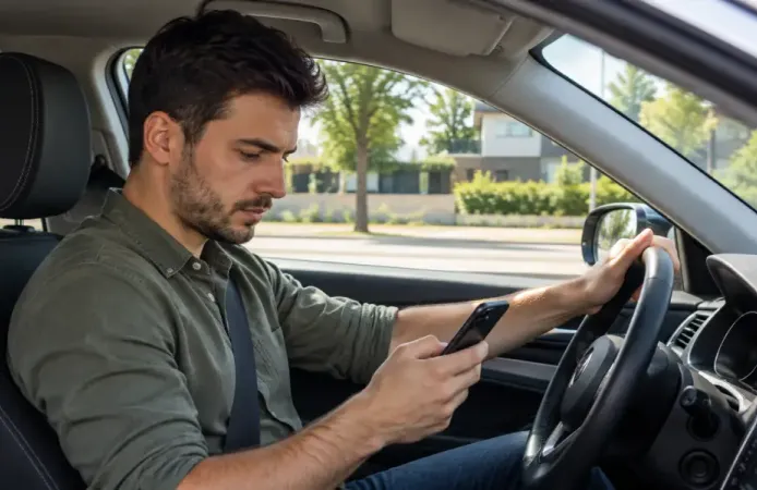 Avrupa’da trafikte cep telefonu kullanan sürücülere 935 euroya kadar ceza