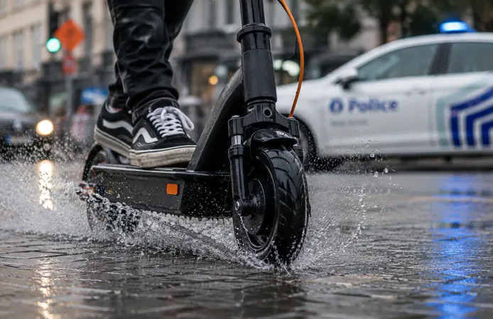 Belçika silahlı saldırılar nedeniyle elektrikli scooterlara plaka istiyor