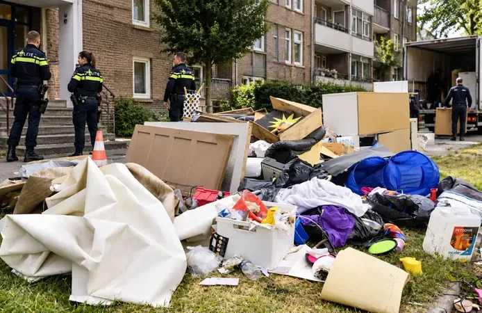 Hollanda'da evlerinden zorla çıkarılan kiracıların sayısı arttı