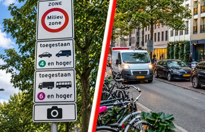 Amsterdam'da ticari araç sahiplerine Koyuncu'dan emisyon bölgeleri için uyarı