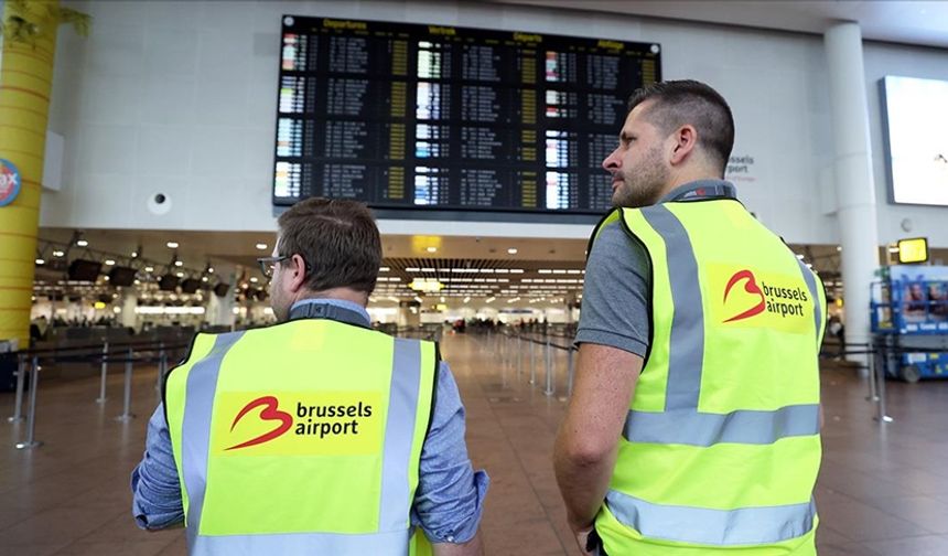 Belçika’nın Brüksel Havalimanında grev! THY seferi iptal edildi