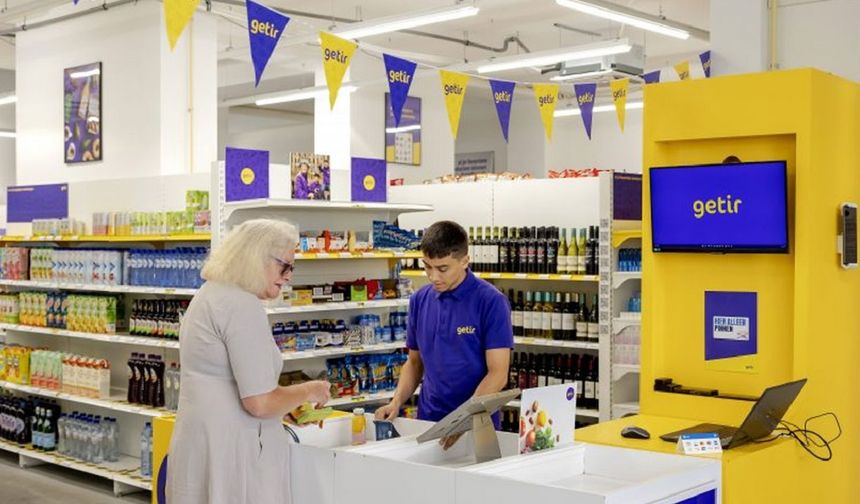 Hollanda’da hızlı teslimat hizmeti veren Getir, ilk süpermarketini açtı