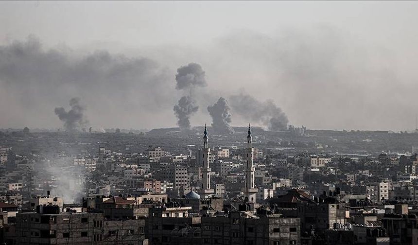 Belçika'daki AB Dışişleri Bakanları zirvesi sırasında Gazze için ateşkes eylemi