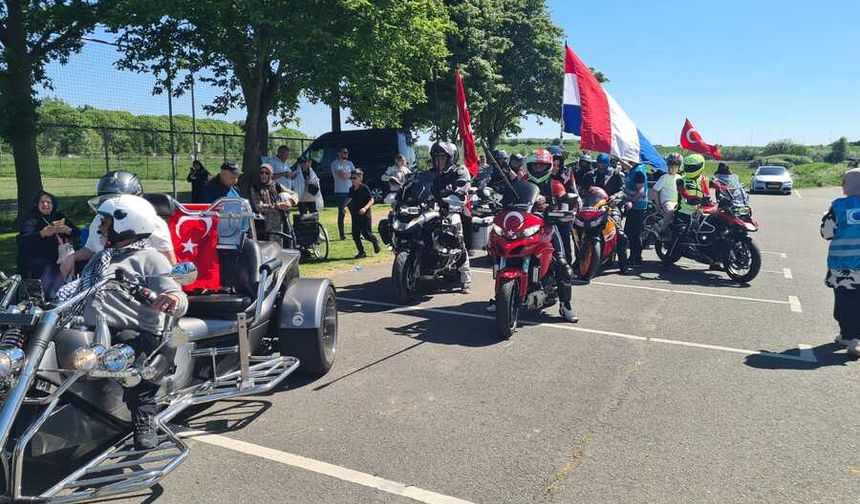 Avrupa Motor Kulübü T-bikers, Hollanda’da engellilere özel tur