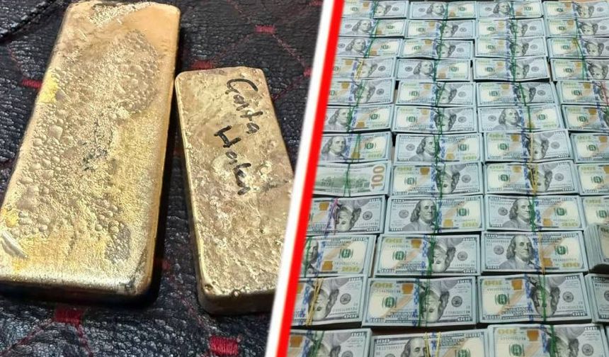 Bulgaristan sınırında bir haftada yüz binlerce dolar, euro ve altın yakalandı